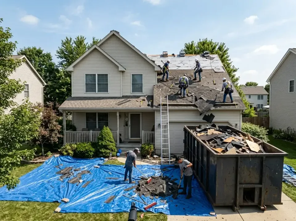 roof-replacement-debris-remova-004 — frequently asked questions, Cheapest Dumpster Rentals in Eldorado, IL
